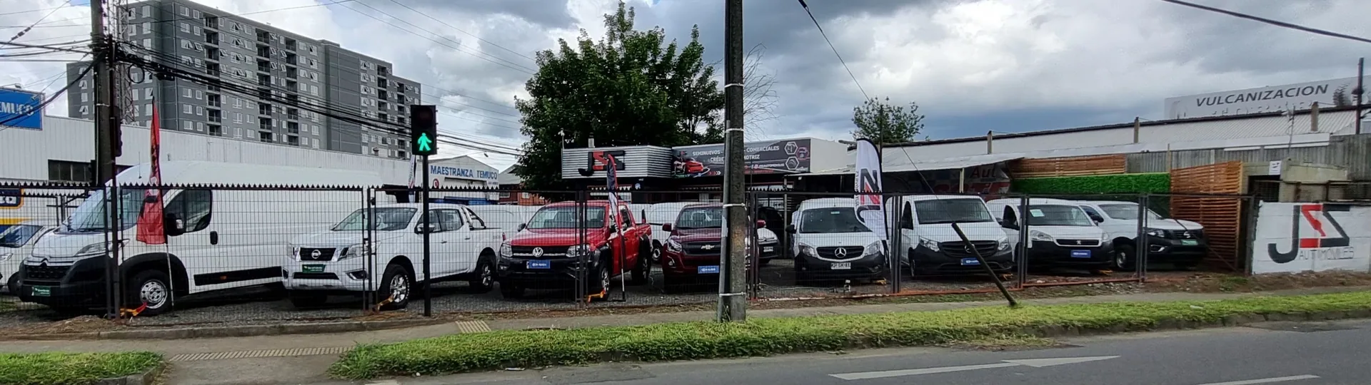 Local de JSS Automóviles en Temuco